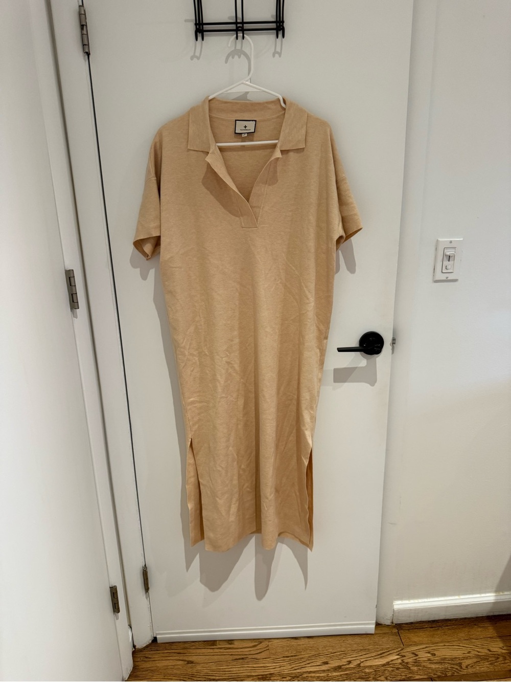 Tuckernuck Beige Polo Midi Dress